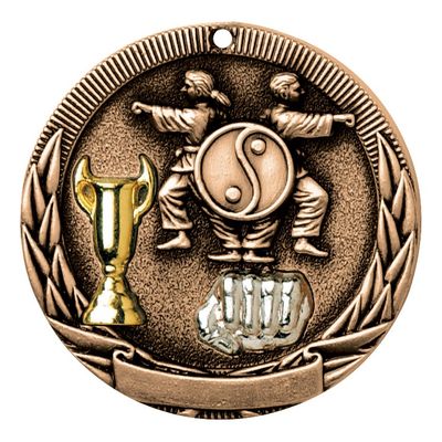 Tri-Colored Medal, Karate, Bronze