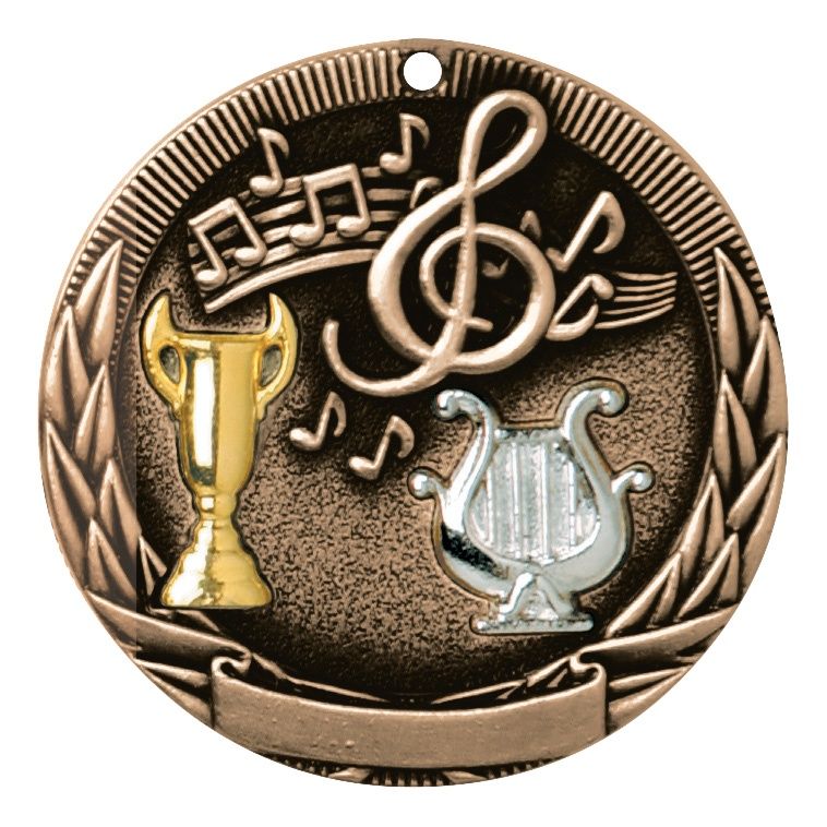Tri-Colored Medal, Music, Bronze