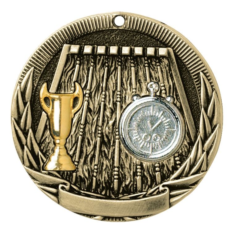 Tri-Colored Medal, Swimming, Gold