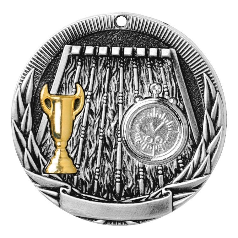 Tri-Colored Medal, Swimming, Silver