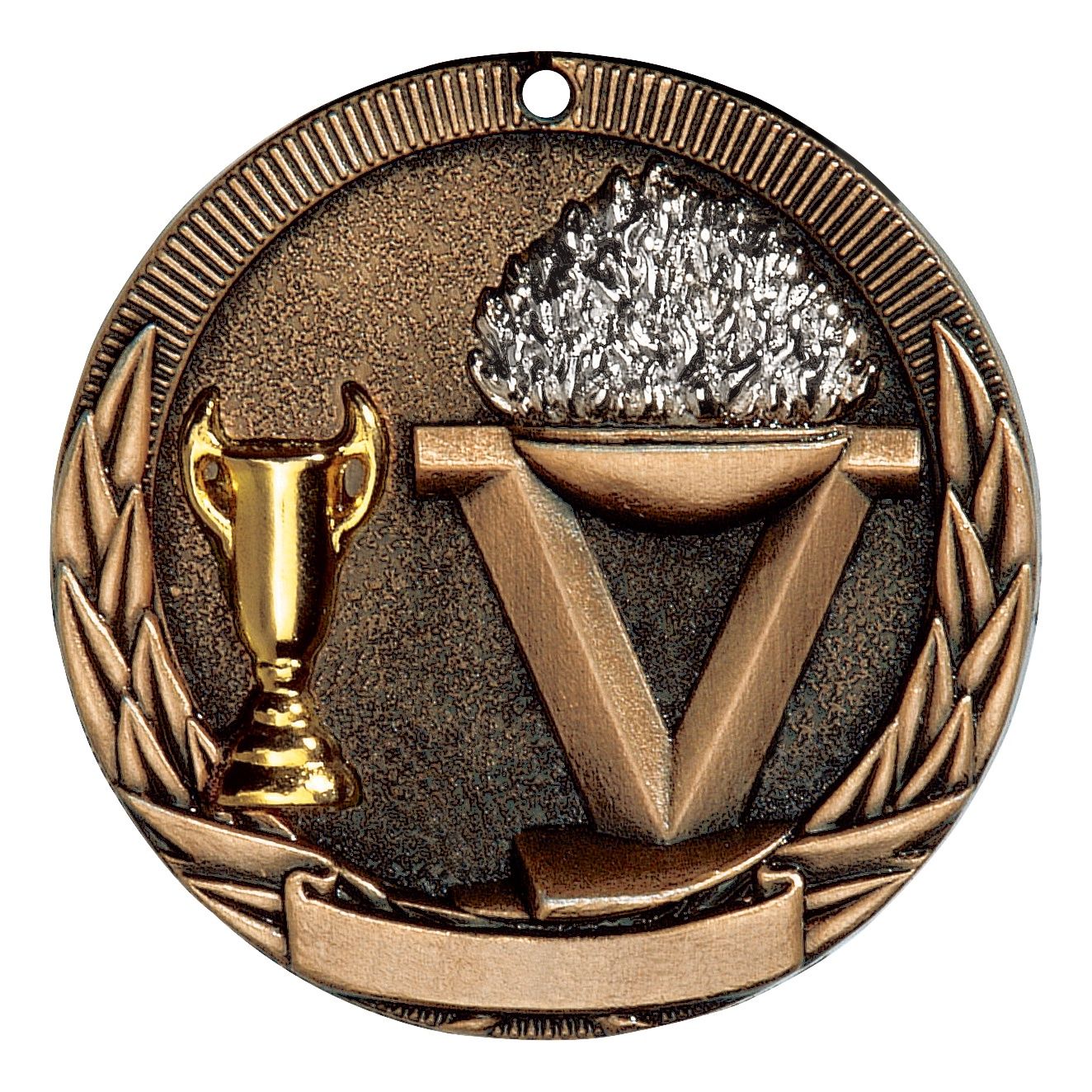 Tri-Colored Medal, Victory, Bronze