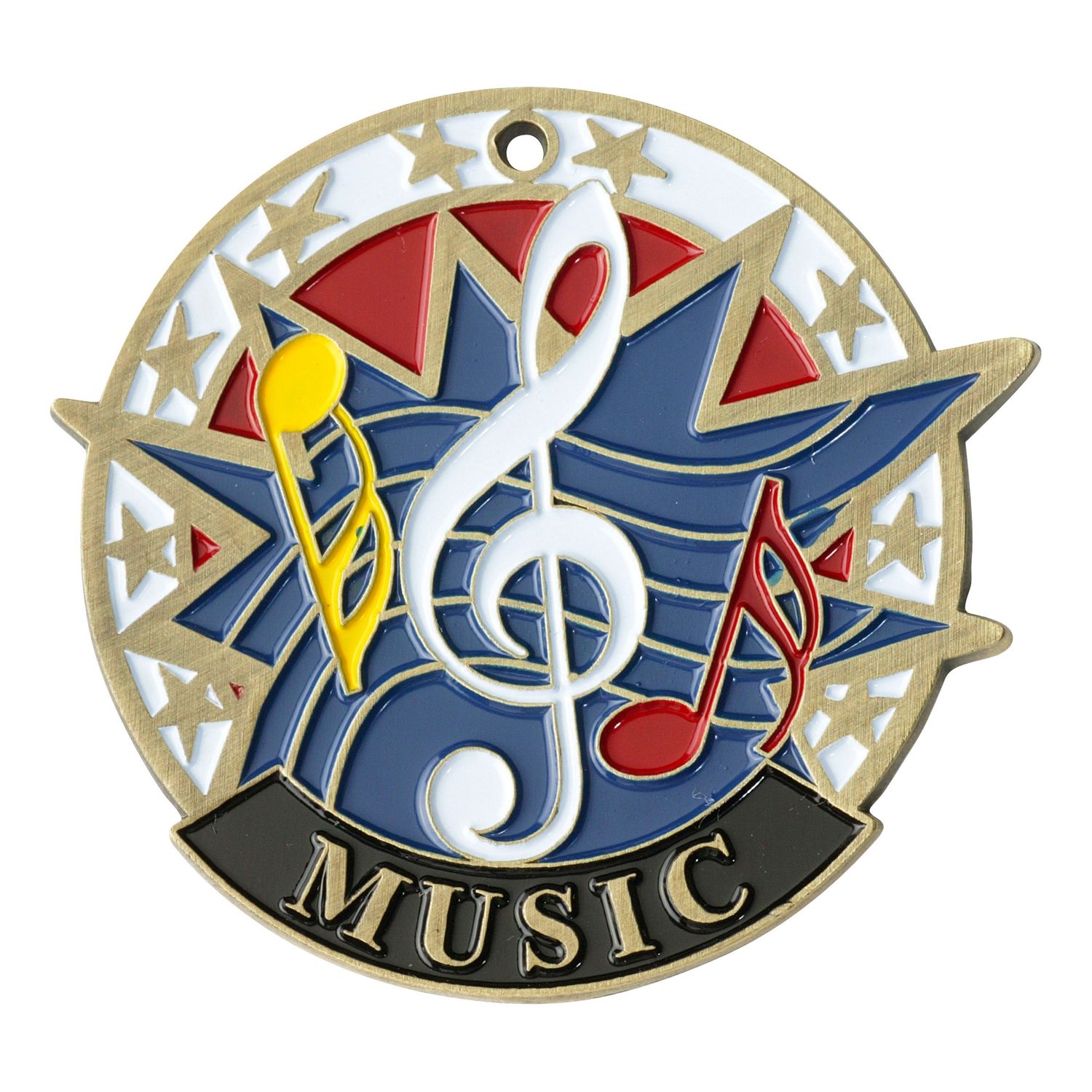USA Sport Medal, Music, Gold
