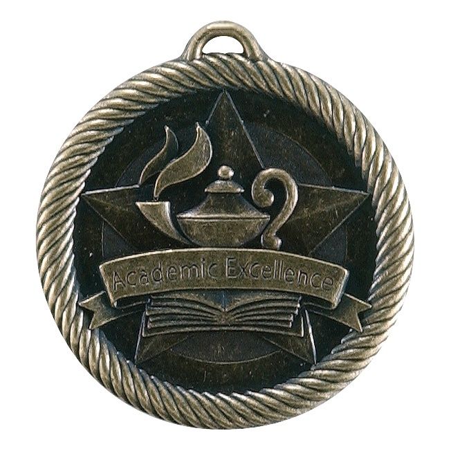 Value Medal, Academic Excellence, Gold