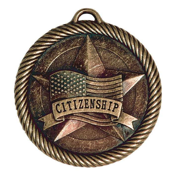 Value Medal, Citizenship, Bronze