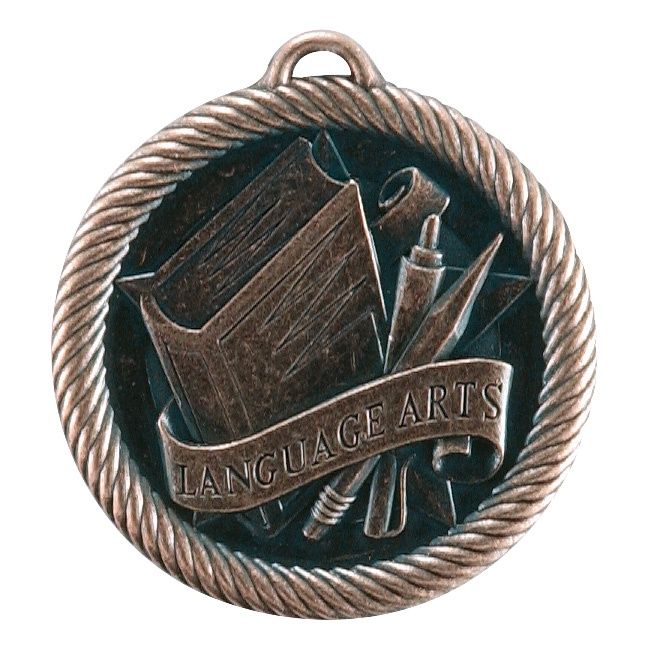 Value Medal, Language Arts, Bronze