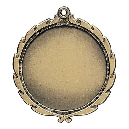 Wreath Medal, 2" Holder, Gold