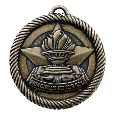 Value Medal, Principal's Honor Roll, Gold