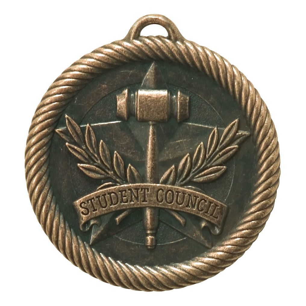 Value Medal, Student Council, Bronze
