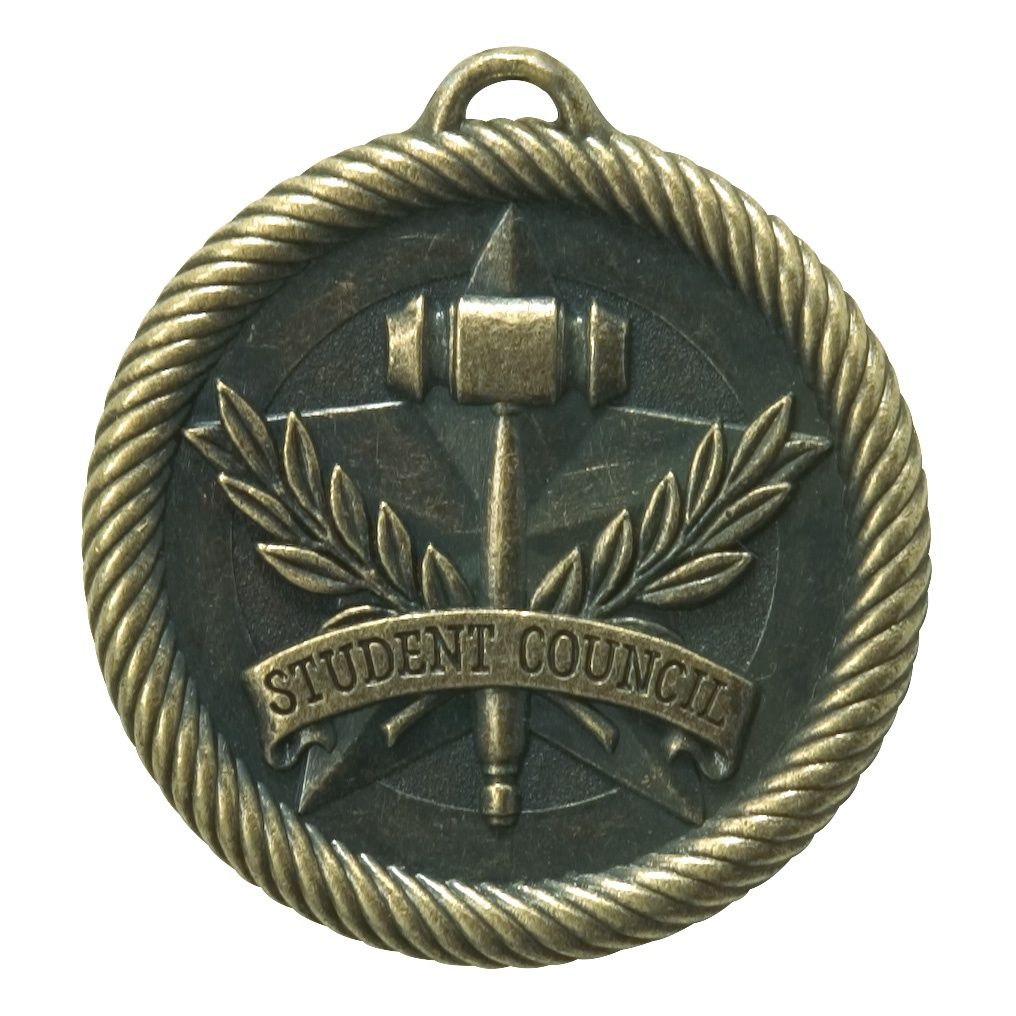 Value Medal, Student Council, Gold