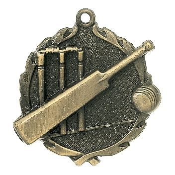 Wreath Medal, Cricket, Gold