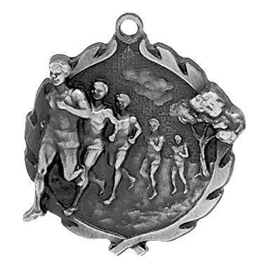 Wreath Medal, Cross Country, Male, Silver