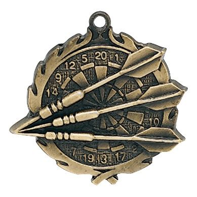 Wreath Medal, Darts, Gold