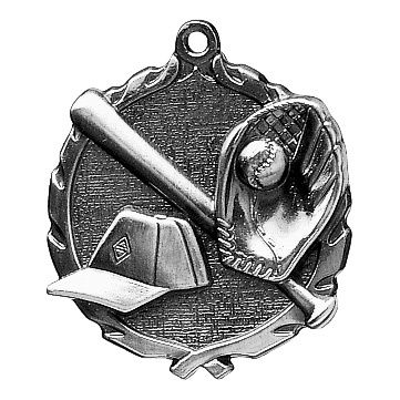 Wreath Medal, Baseball, Silver