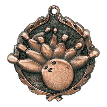 Wreath Medal, Bowling, Bronze