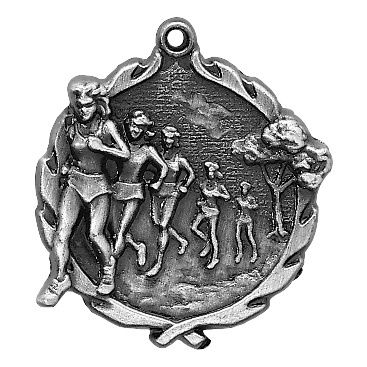 Wreath Medal, Cross Country, Female, Silver