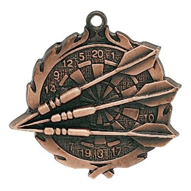 Wreath Medal, Darts, Bronze