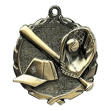 Wreath Medal, Baseball, Gold