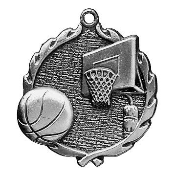 Wreath Medal, Basketball, Silver