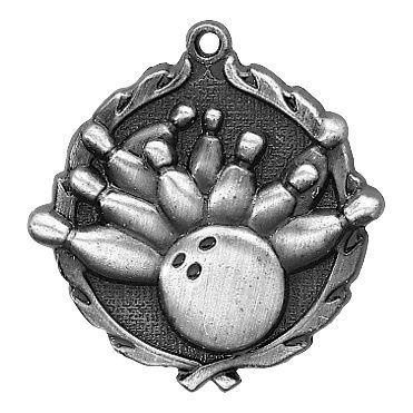 Wreath Medal, Bowling, Silver