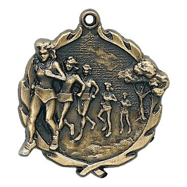 Wreath Medal, Cross Country, Female, Gold