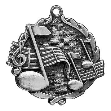 Wreath Medal, Music, Silver