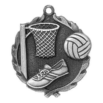 Wreath Medal, Netball, Silver