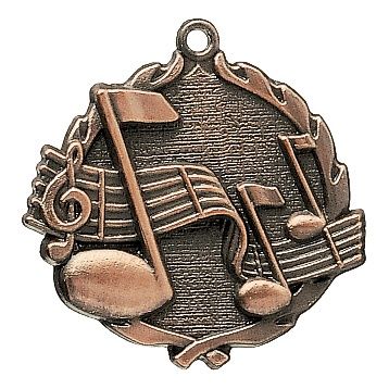 Wreath Medal, Music, Bronze
