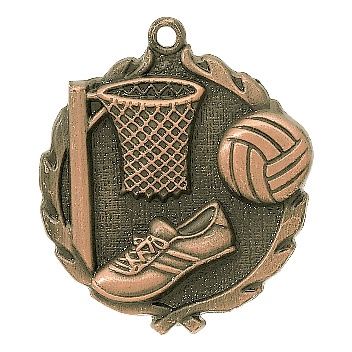 Wreath Medal, Netball, Bronze