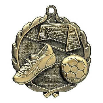 Wreath Medal, Soccer, Gold
