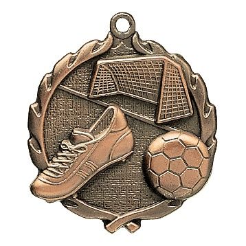 Wreath Medal, Soccer, Bronze