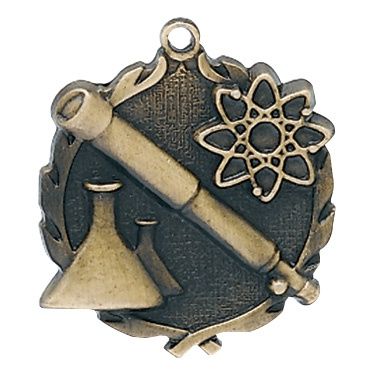 Wreath Medal, Science, Gold