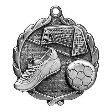 Wreath Medal, Soccer, Silver