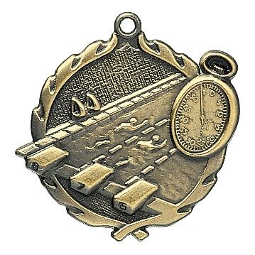 Wreath Medal, Swimming, Gold