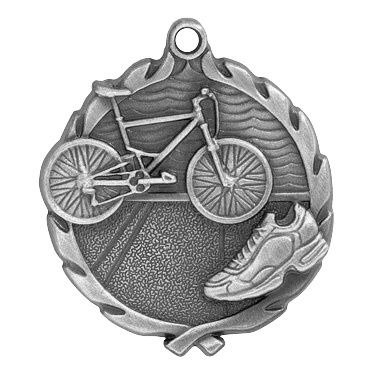 Wreath Medal, Triathlon, Silver