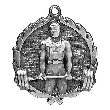 Wreath Medal, Weightlifting, Silver
