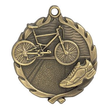 Wreath Medal, Triathlon, Gold