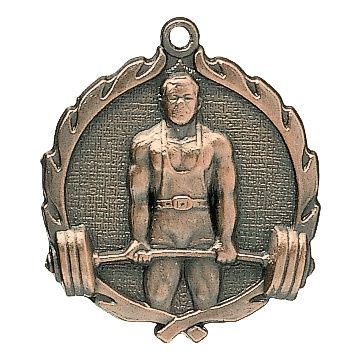 Wreath Medal, Weightlifting, Bronze