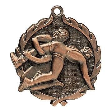 Wreath Medal, Wrestling, Bronze