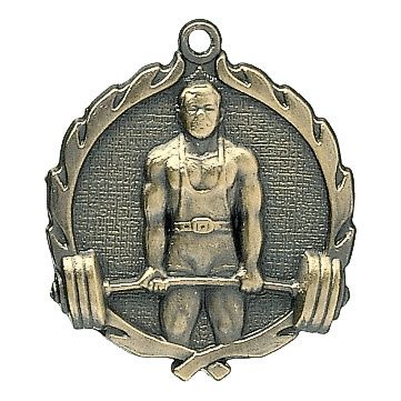 Wreath Medal, Weightlifting, Gold