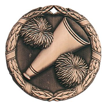 XR Medal, Cheer, Bronze, 2"