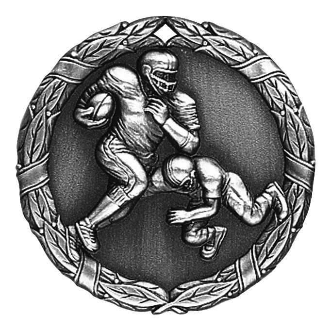 XR Medal, Football, Silver
