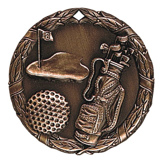 XR Medal, Golf, Bronze