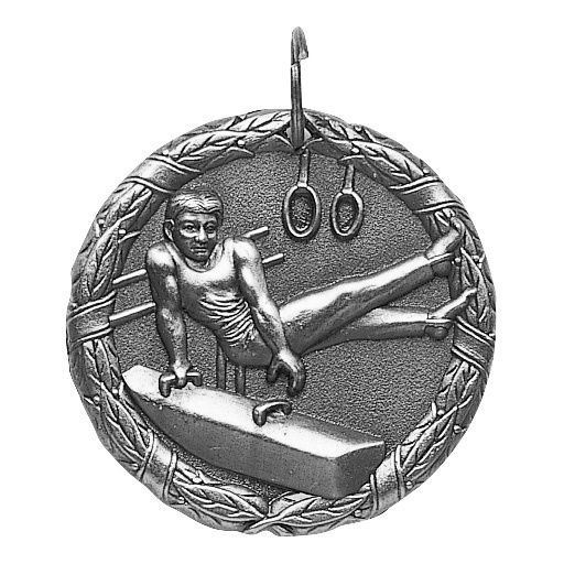 XR Medal, Gymnastics, Male, Silver