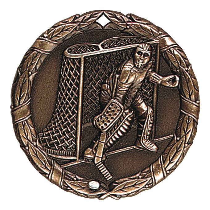 XR Medal, Ice Hockey, Action, Bronze