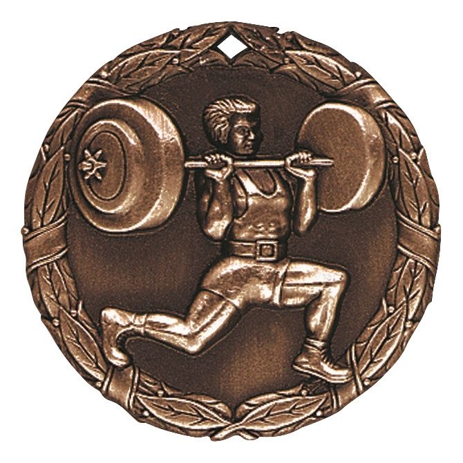 XR Medal, Weightlifter, Bronze