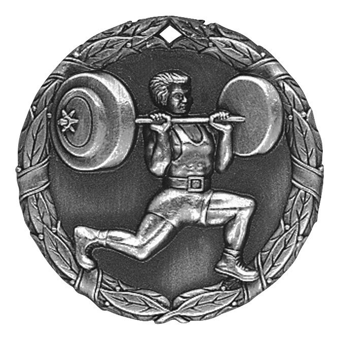 XR Medal, Weightlifter, Silver
