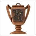 **WRESTLING CUP MEDAL AN