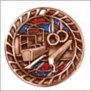 2.5" GYMNASTICS MEDAL BR