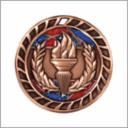 2.5" VICTORY MEDAL BRON
