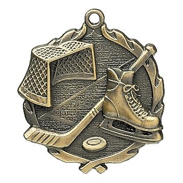 Wreath Medal, Hockey, Gold